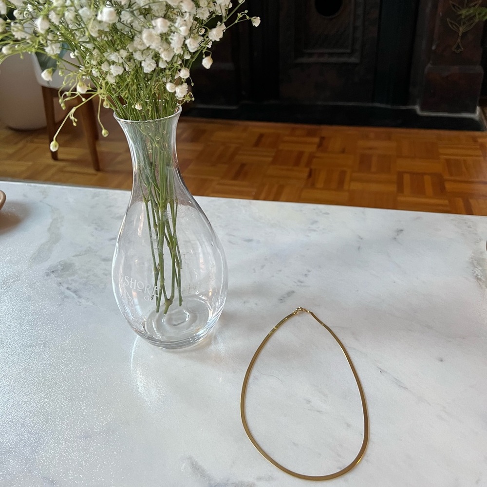 Herringbone necklace